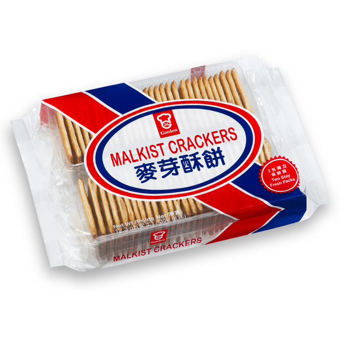 GARDEN MALKIST CRACKERS 350G 嘉顿麦芽酥饼
