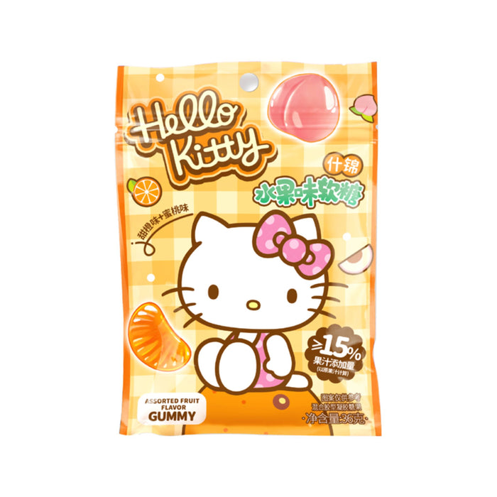 HELLO KITTY ASSORTED FRUIT GUMMY 36G