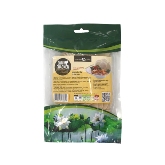 GOLDEN LOTUS SHRIMP CRACKERS 200G