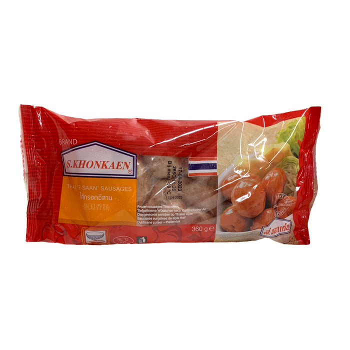 S.KHONKAEN THAI SAUSAGES SAIKROK E-SAN 360G