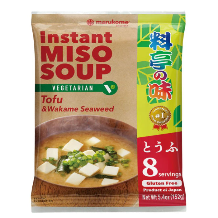 MARUKOME TOFU & WAKAME SEAWEED MISO SOUP 152G