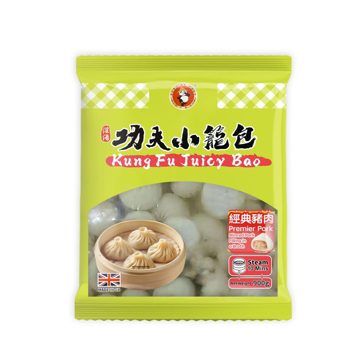 KUNG FU PREMIER PORK JUICY BAO 900G
