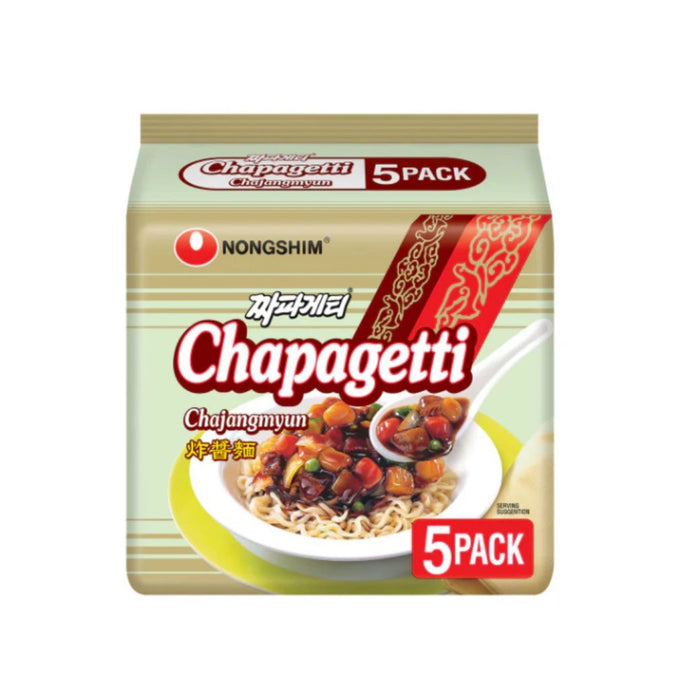 NONGSHIM CHAPAGETTI 140G, PACK OF 5