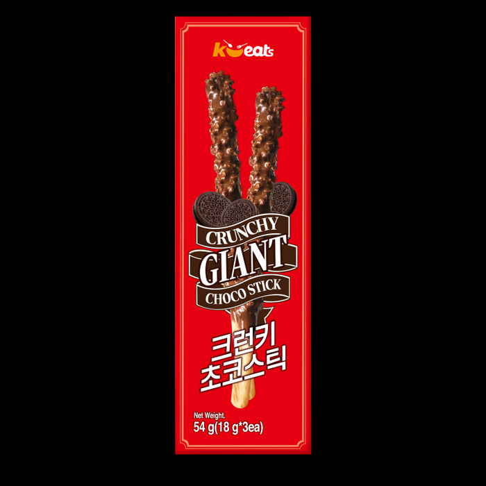 K EATS CRUNCHY GIANT CHOCO STICK 54G