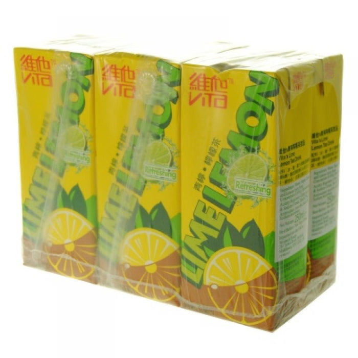 VITA LIME LEMON TEA DRINK, PACK OF 6