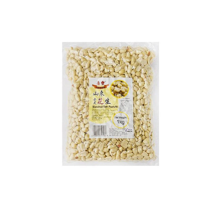 HONOR BLANCHED RAW PEANUTS 1KG
