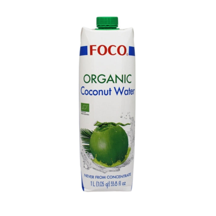 FOCO ORGANIC COCONUT WATER 1L