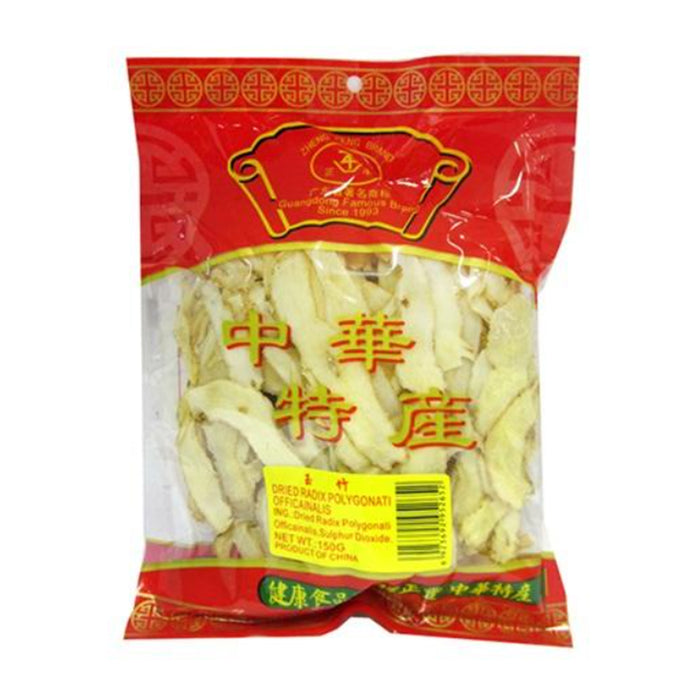 ZHENG FENG DRIED POLYGONATUM ODORATUM - 150G 正豐玉竹