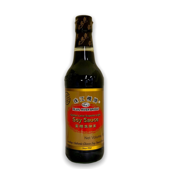PEARL RIVER BRIDGE GOLD LABEL LIGHT SOY SAUCE - 500ML