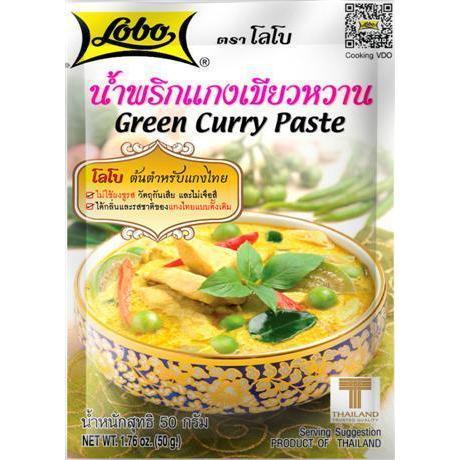 LOBO 绿咖喱酱 50G