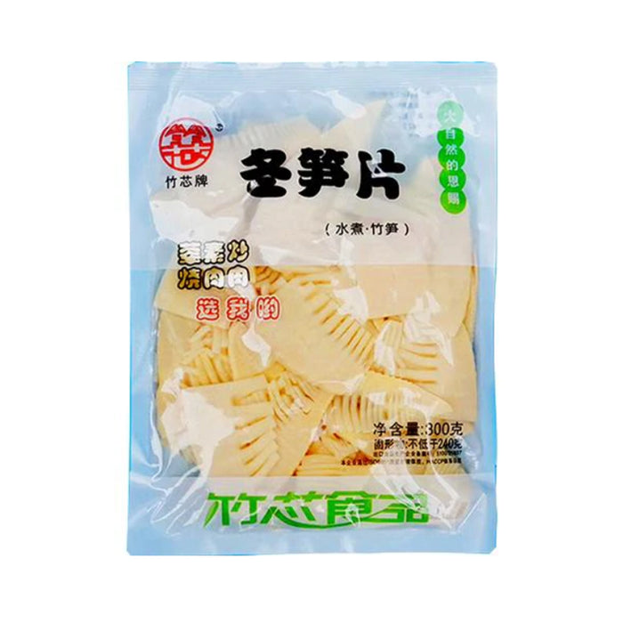 CZX SLICED WINTER BAMBOO SHOOT SLICE FOR HOT POT 300G 竹芯火鍋筍(冬筍片)