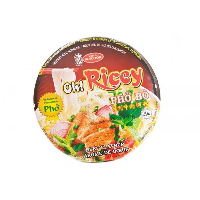 OH RICEY BEEF BOWL 70G 越南牛肉味碗河粉