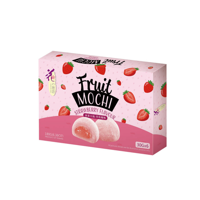 LOVE & LOVE STRAWBERRY FRUIT MOCHI 180G