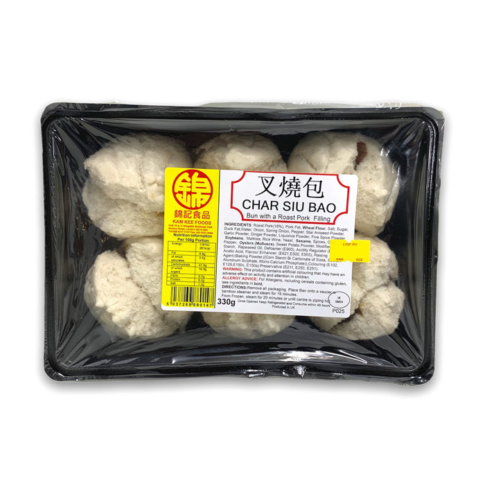 KAM KEE CHAR SIU BAO 330G 錦記叉燒包 (約3天保存期限)