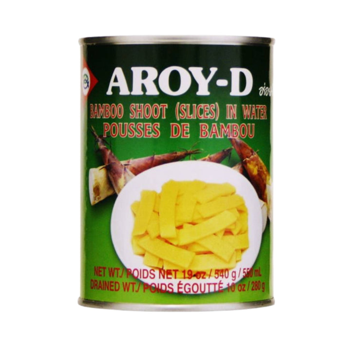 AROY-D BAMBOO SHOOT SLICES IN WATER 540G
