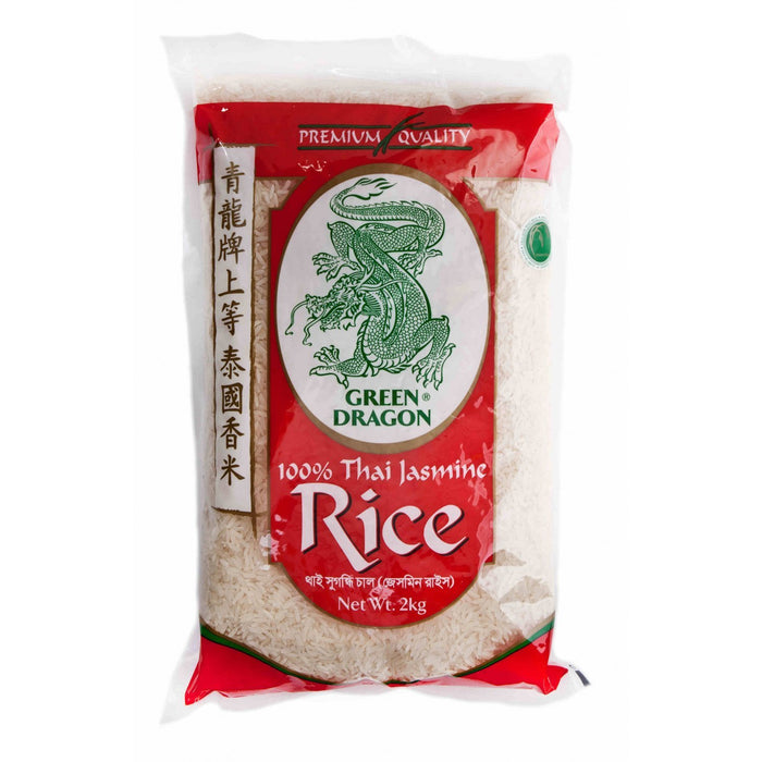 GREEN DRAGON THAI FRAGRANT RICE 青龍香米 - 2KG