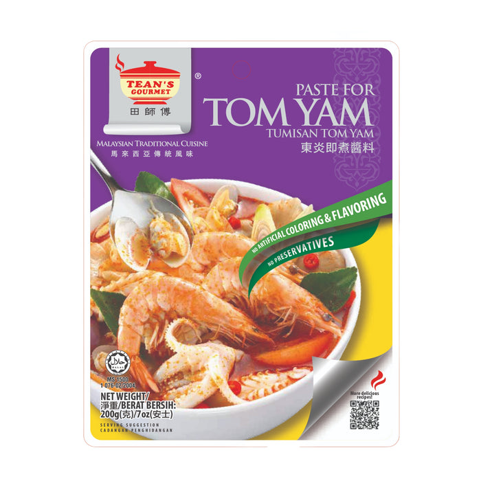 TEAN'S GOURMET TOM YAM PASTE 200G