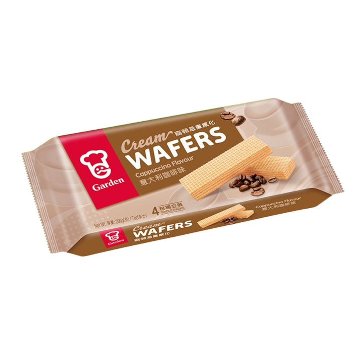 GARDEN CAPPUCCINO FLAOUR WAFER 200G