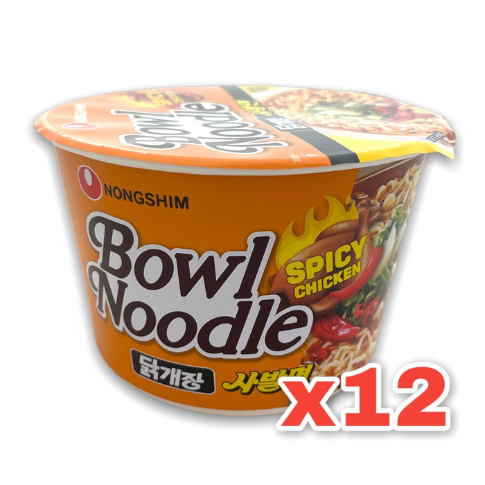 农心辣子鸡碗 12 件装