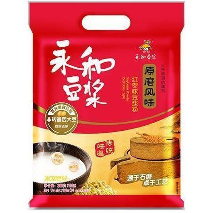 YON HO SOYBEAN POWDER-DATE 300G 永和紅棗味豆漿粉