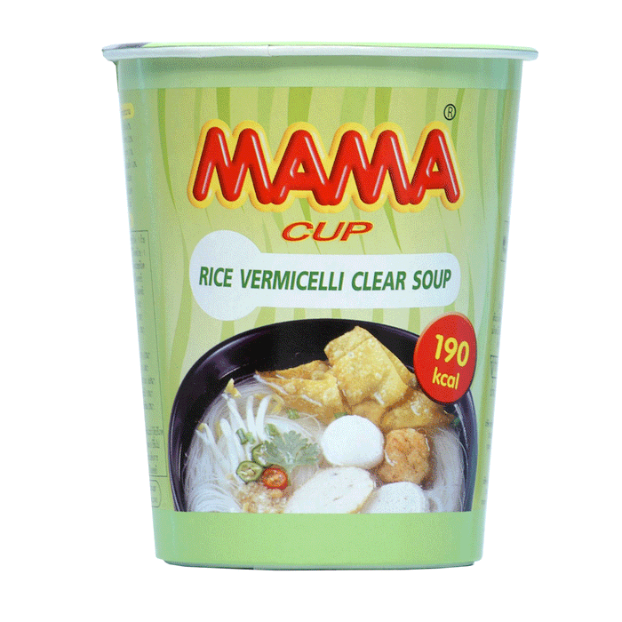 MAMA CLEAR SOUP RICE VERMICELLI CUP NOODLE 50G