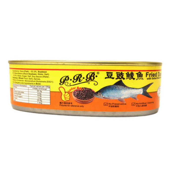 PRB FRIED DACE WITH BLACK BEANS 184G 豆豉鲮鱼