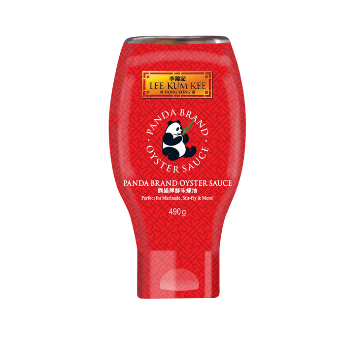 LEE KUM KEE SQUEEZY PANDA OYSTER SAUCE 490G