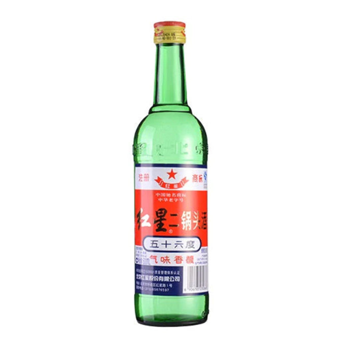 HONG XING ERGUOTOU SORGHUM SPIRIT 56% - 500ML 紅星二鍋頭酒