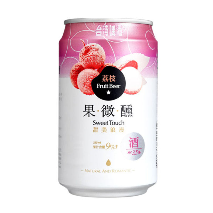 SWEET TOUCH LYCHEE FRUIT BEER 3.5% 330ML