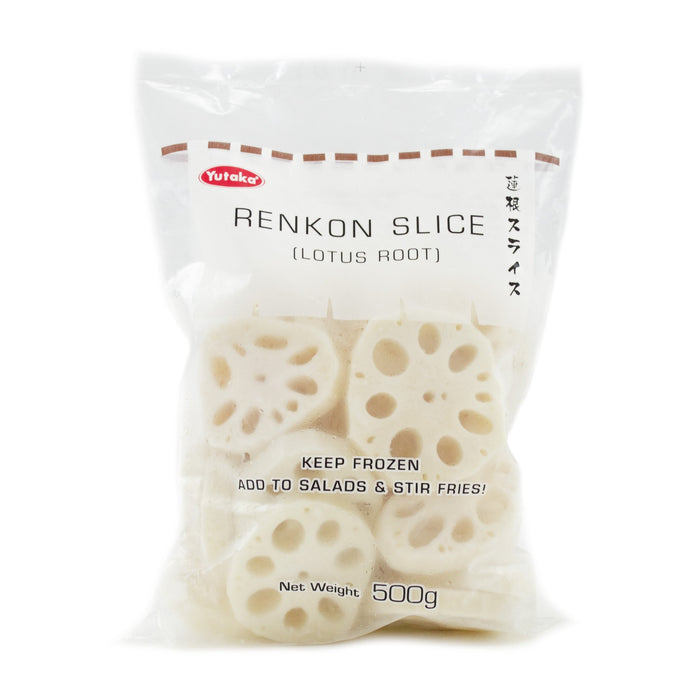 YUTAKA RENKON SLICE LOTUS ROOT 500G