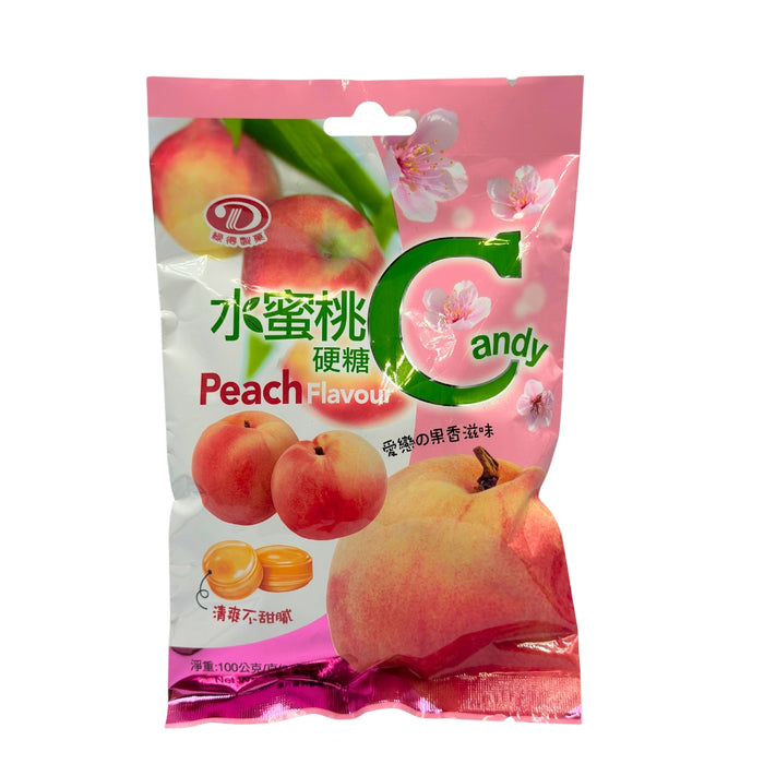 GC PEACH FLAVOUR CANDY 75G