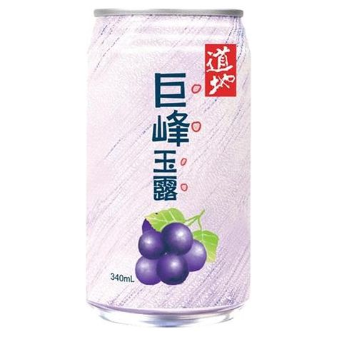 TAO TI KYOHO GRAPE JUICE DRINK - 340ML 道地巨峰玉露