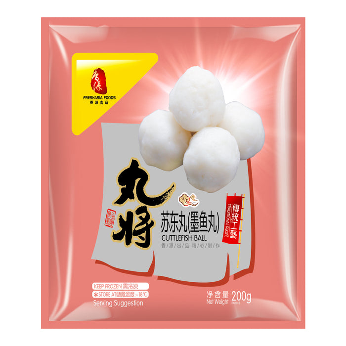 FRESH ASIA CUTTLEFISH BALL - 200G 丸将墨鱼球