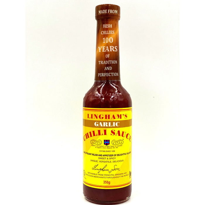 LINGHAM''S GARLIC CHILLI SAUCE 358G