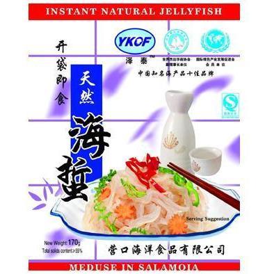 YKOF INSTANT SHREDDED JELLY FISH 170G 即食海蜇絲
