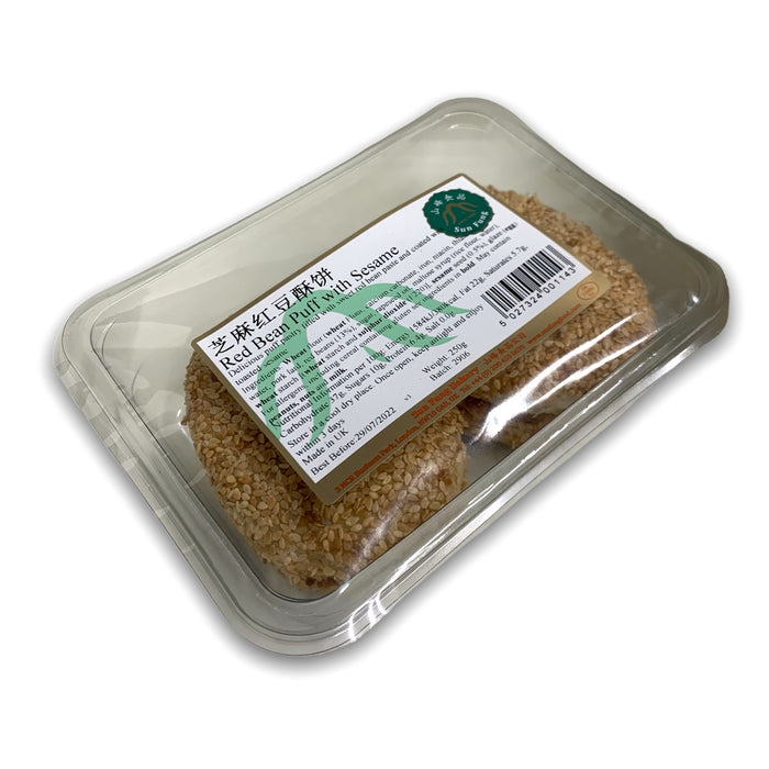 SUN FUNG SESAME RED BEAN PUFF 250G 山峰芝麻紅豆酥餅