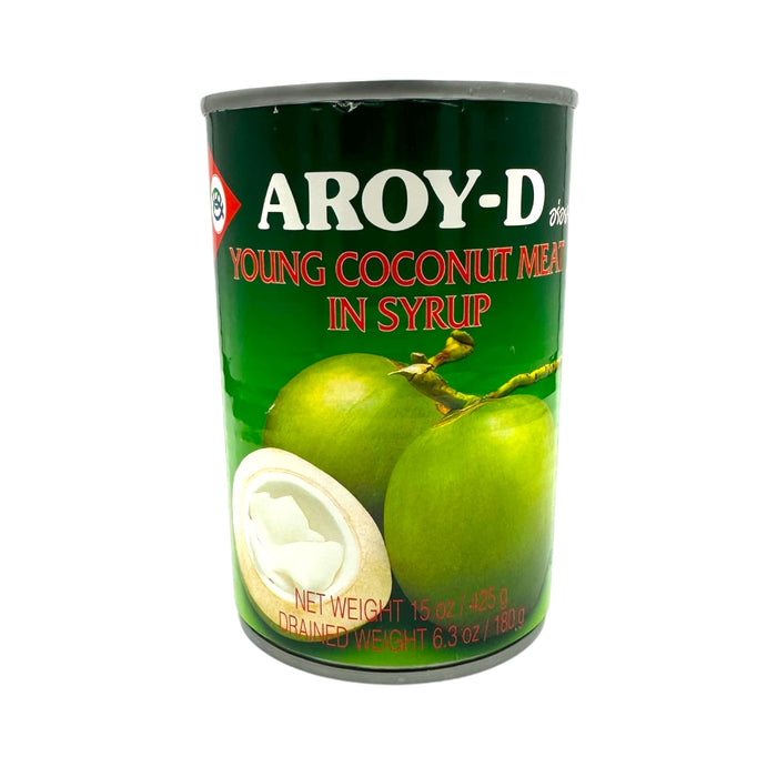 AROY-D COCONUT MEAT IN SYRUP - 425G