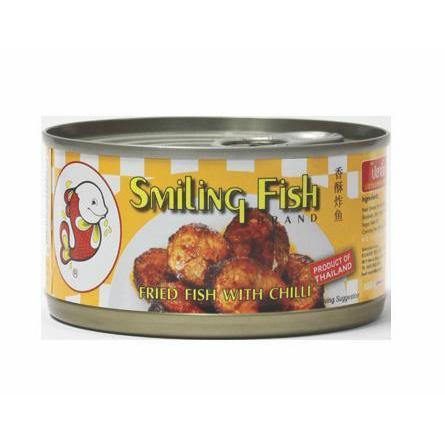 SMILING FISH FRIED FISH WITH CHILLI 2X90G