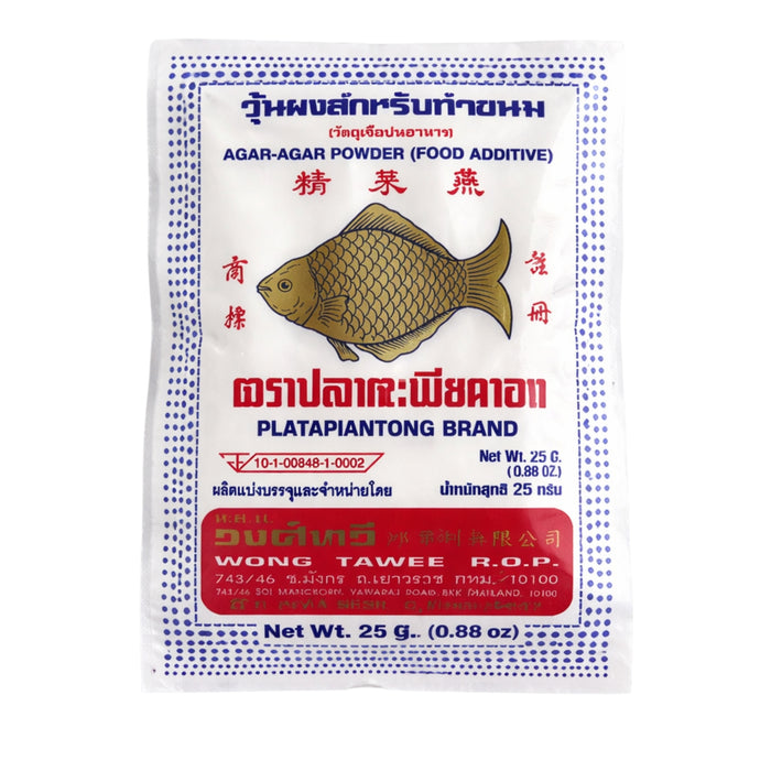 PLATAPIANTONG BRAND AGAR AGAR POWDER 25G