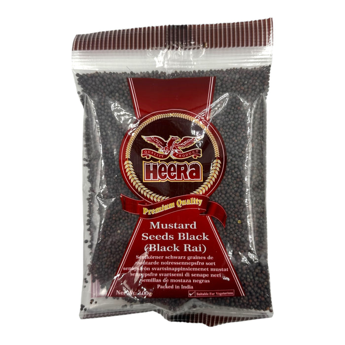 HEERA BLACK MUSTARD SEEDS 100G