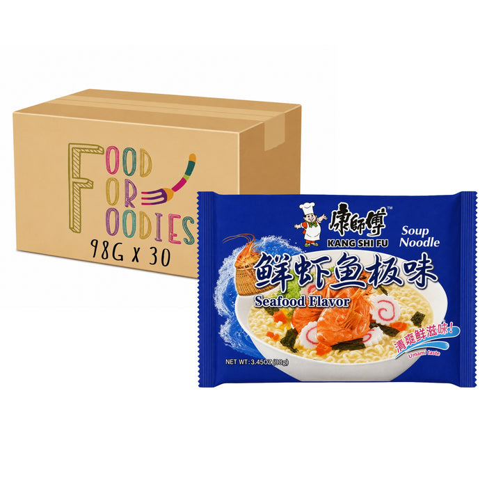 MASTER KONG SEAFOOD NOODLE 98G, CASE OF 30