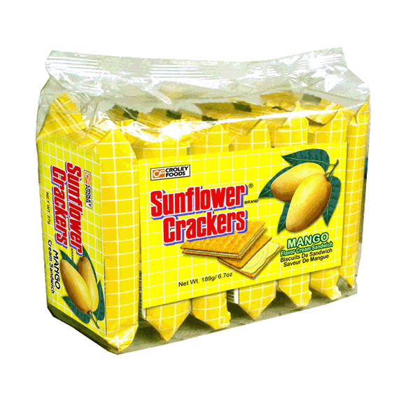 SUNFLOWER MANGO CREAM BISCUIT 189G - 7x27G