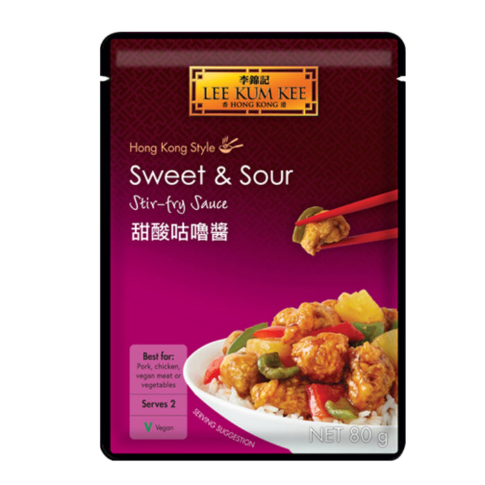 LEE KUM KEE SWEET & SOUR STIR-FRY SAUCE 80G