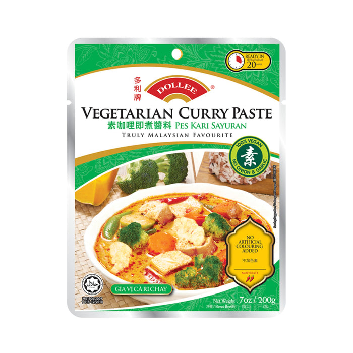 DOLLEE VEGETARIAN CURRY PASTE 200G