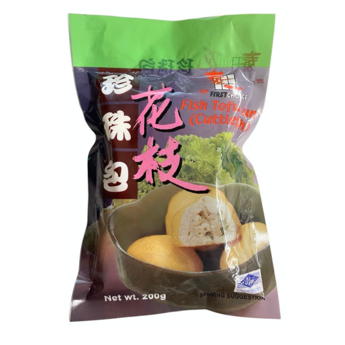 FIRST CHOICE FISH TOFU BUN (CUTTLEFISH) 200G 泰一花枝珍珠包