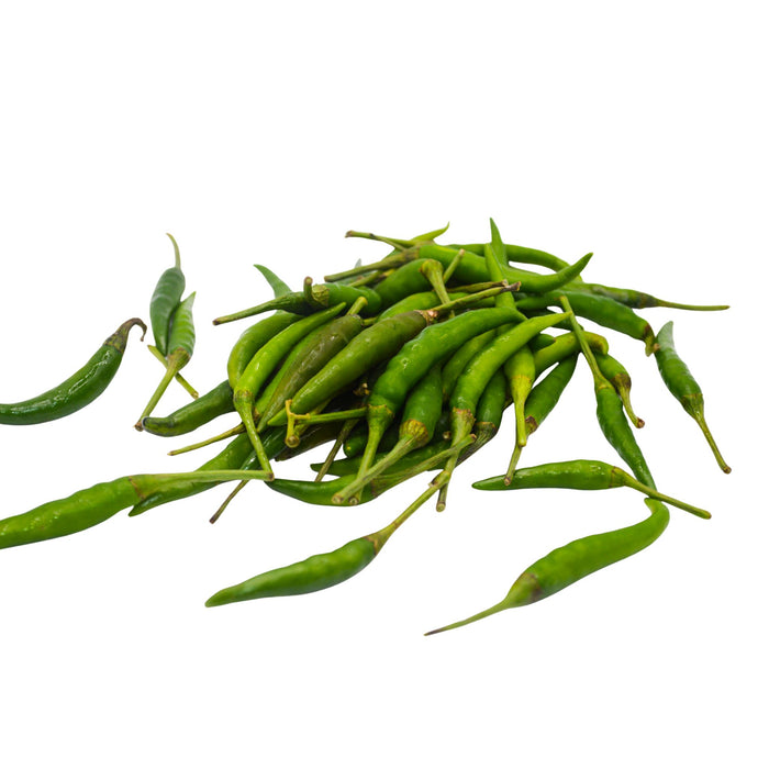 FRESH GREEN CHILLIES 100G (DISPATCHED MONDAY - THURSDAY)