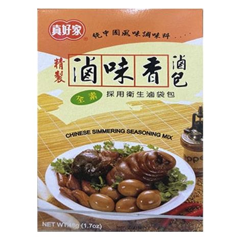 ZHEN HAO JIA SEASONING MIX FOR CHINESE SIMMERING PORK 32G 真好家 台式滷味包