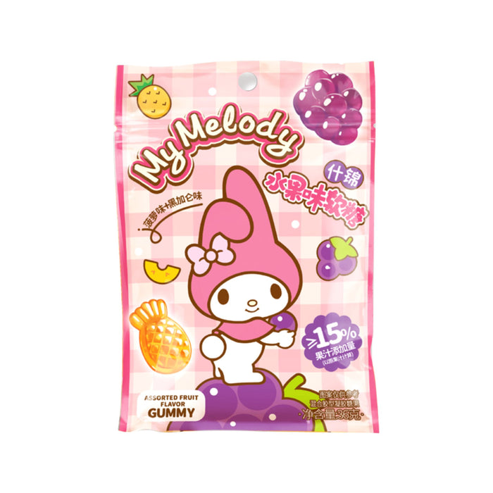 MY MELODY FRUIT GUMMY CANDY 36G