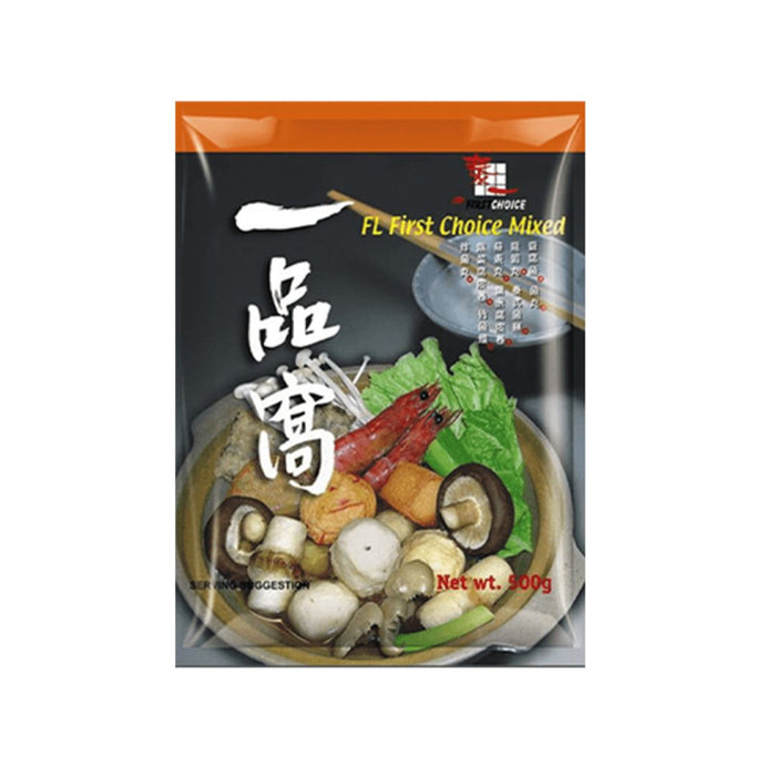 FIRST CHOICE MIXED FISH BALLS 500G