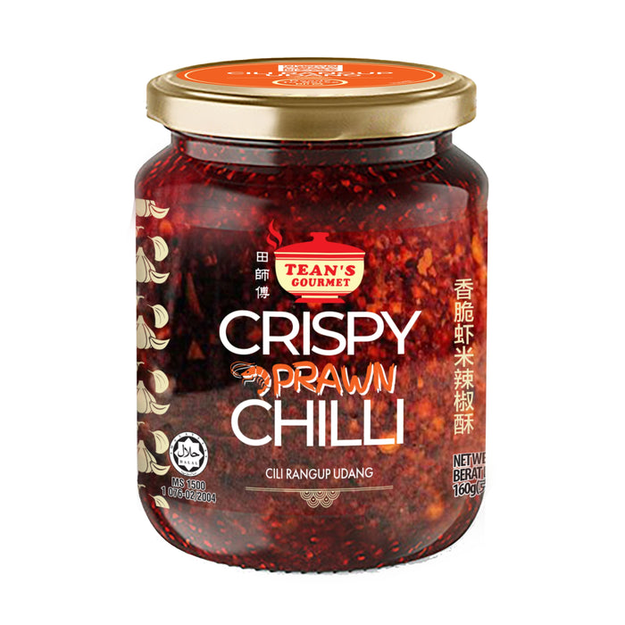 TEAN'S GOURMET CRISPY PRAWN CHILLI 160G